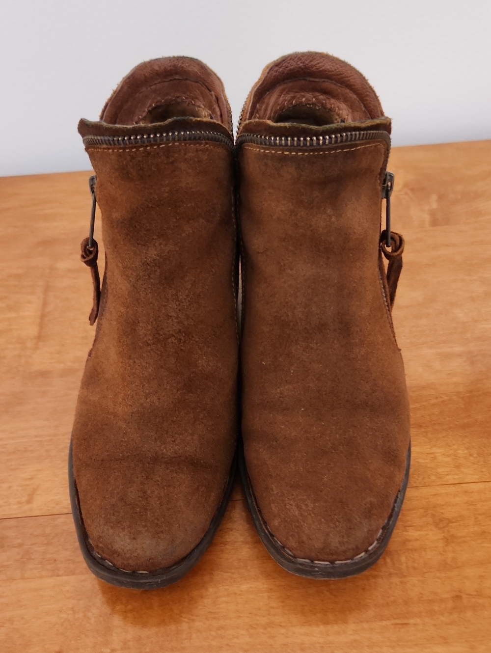 Born "Montoro" Suede Booties - Size 7.5